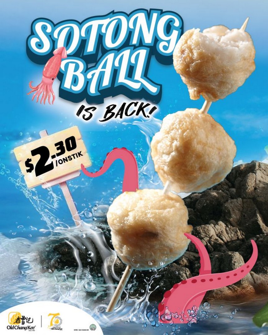 Old-Chang-Kee-Singapore-Sotong-Ball-OnStik-Returns-as-Permanent-Menu 19 May 2026 Onward: Old Chang Kee Singapore Sotong Ball OnStik Returns as Permanent Menu Item, Heritage Snack Promotion Across All Outlets