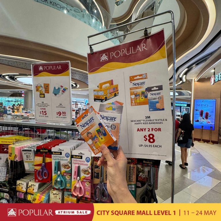 11–25 May 2026: POPULAR Bookstore Singapore Atrium Sale: Up to 70% Off ...