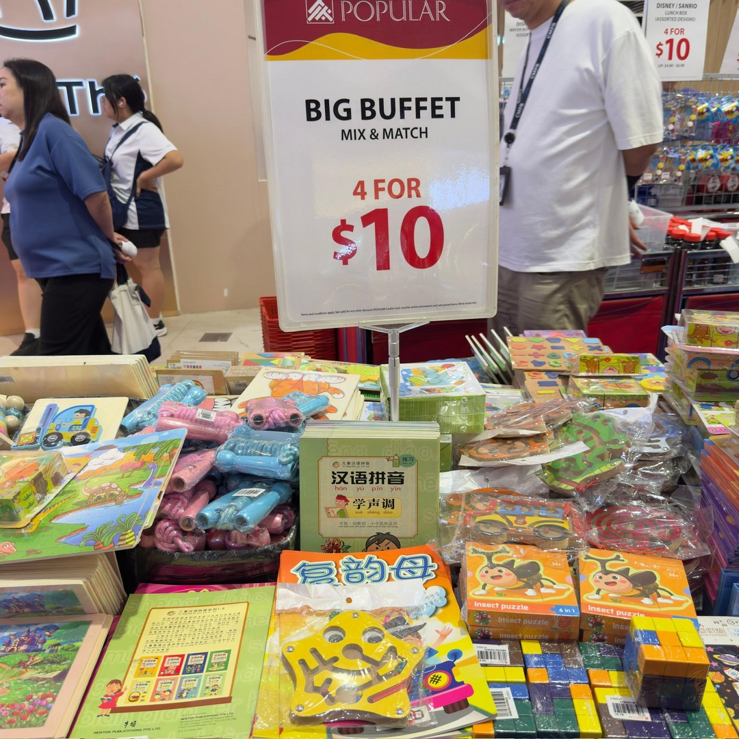Popular-Bookstore-Singapore-Atrium-Sale-at-Hillion-Mall-10 Now till 6 May 2026: Popular Bookstore Singapore Atrium Sale at Hillion Mall – Enjoy Up to 70% Off Books, Stationery and More