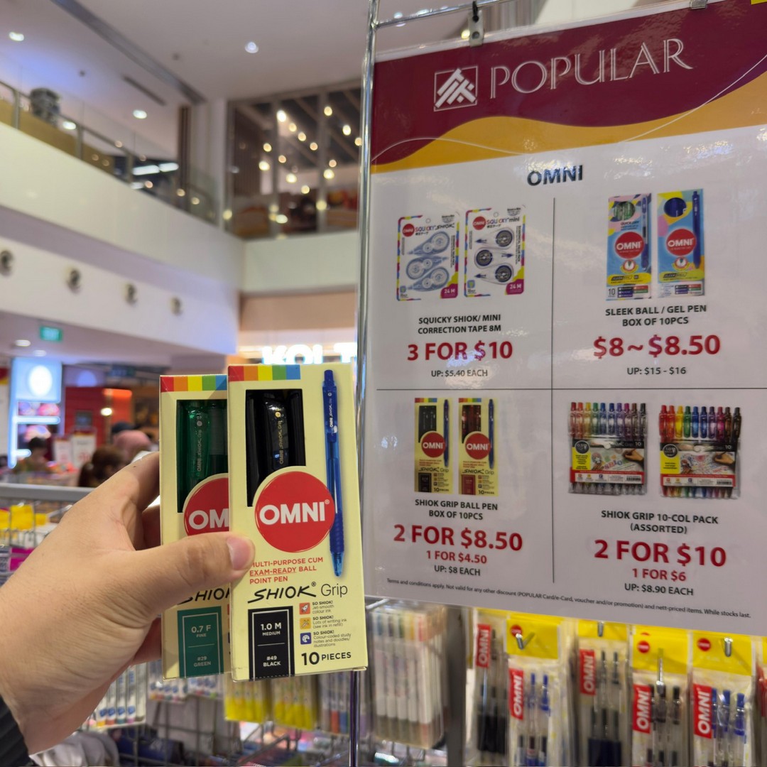 Popular-Bookstore-Singapore-Atrium-Sale-at-Hillion-Mall-14 Now till 6 May 2026: Popular Bookstore Singapore Atrium Sale at Hillion Mall – Enjoy Up to 70% Off Books, Stationery and More