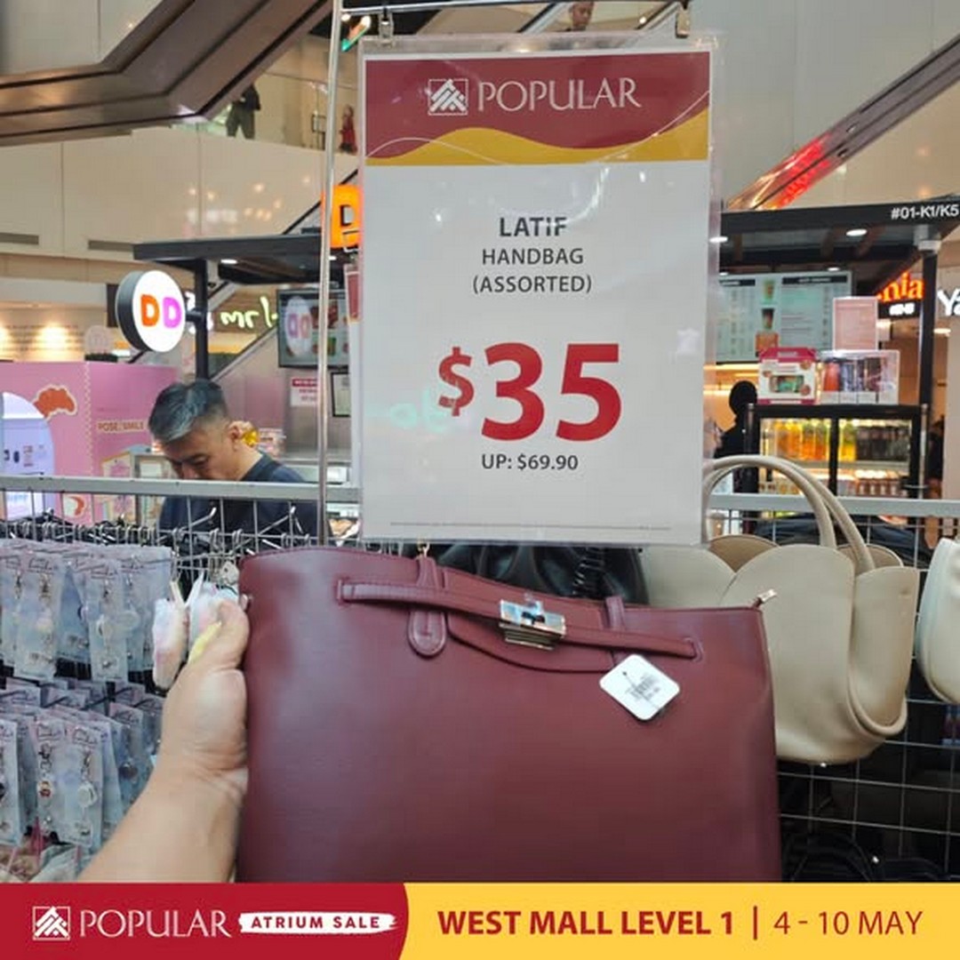 Now till 10 May 2026: Popular Bookstore Singapore Atrium Sale at West ...
