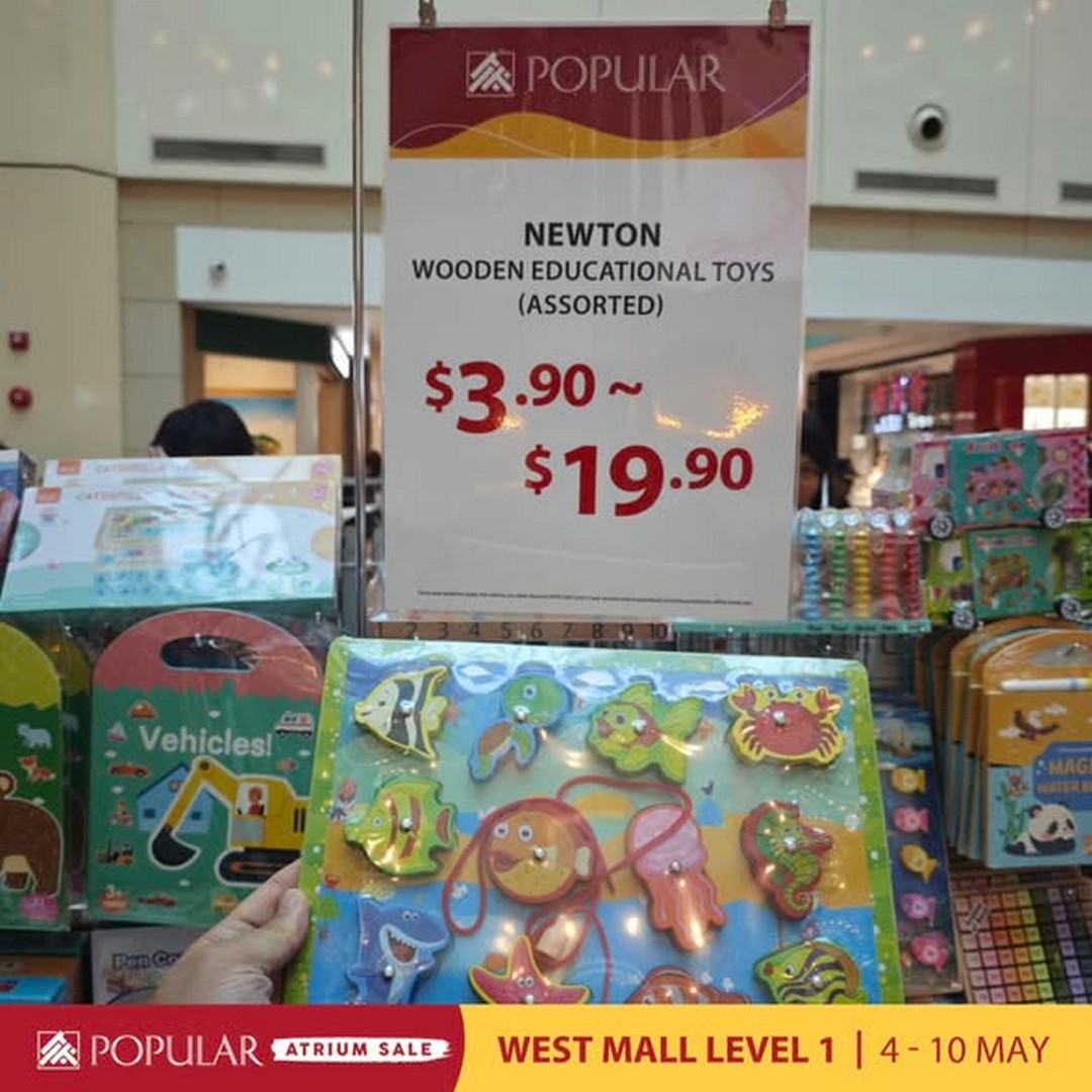 Popular-Bookstore-Singapore-Atrium-Sale-at-West-Mall-4 Now till 10 May 2026: Popular Bookstore Singapore Atrium Sale at West Mall – Up to 70% Off Books, Stationery and More Promotion