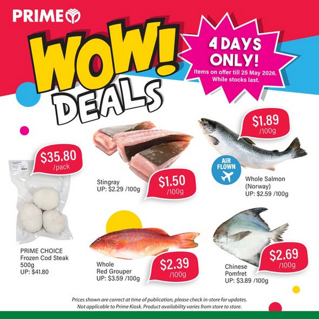 Prime-Supermarket-WOW-Deals-Promotion-Singapore-3 Now till 25 May 2026: Prime Supermarket WOW Deals Promotion Singapore: Weekly Grocery Savings and Household Bargains for Smart Shoppers