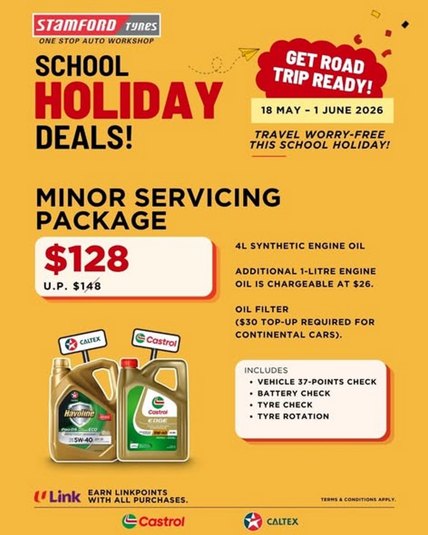 Stamford-Tyres-Retail-Singapore-School-Holiday-Promotion-2 18 May–1 June 2026: Stamford Tyres Retail Singapore School Holiday Promotion with 50% OFF Wheel Alignment, Tyre Deals and Vehicle Servicing Savings Islandwide