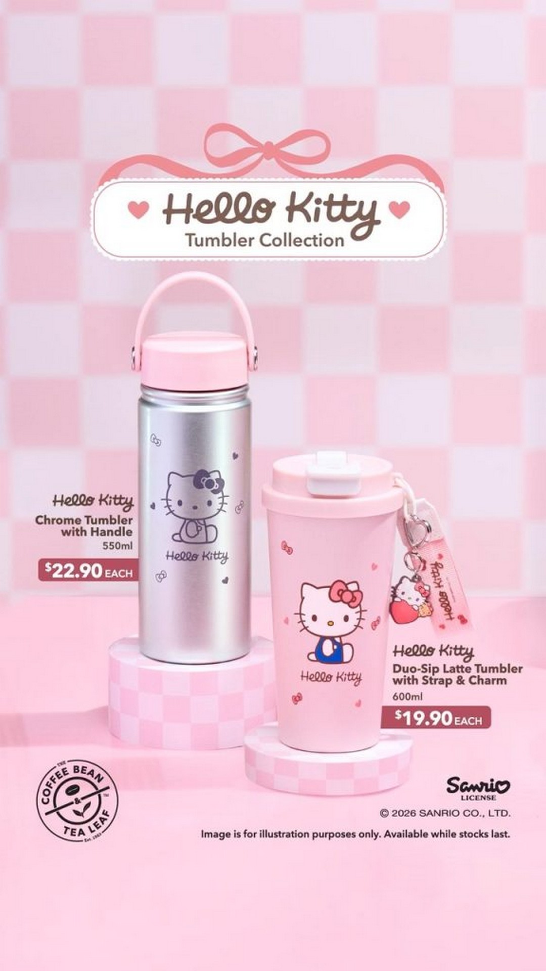 The-Coffee-Bean-Tea-Leaf-Singapore-Hello-Kitty-Tumbler-Collection-Promotion 22 May 2026 onwards: The Coffee Bean & Tea Leaf Singapore Hello Kitty Tumbler Collection Promotion with Exclusive Duo-Sip and Chrome Drinkware Launch at Selected Stores Islandwide