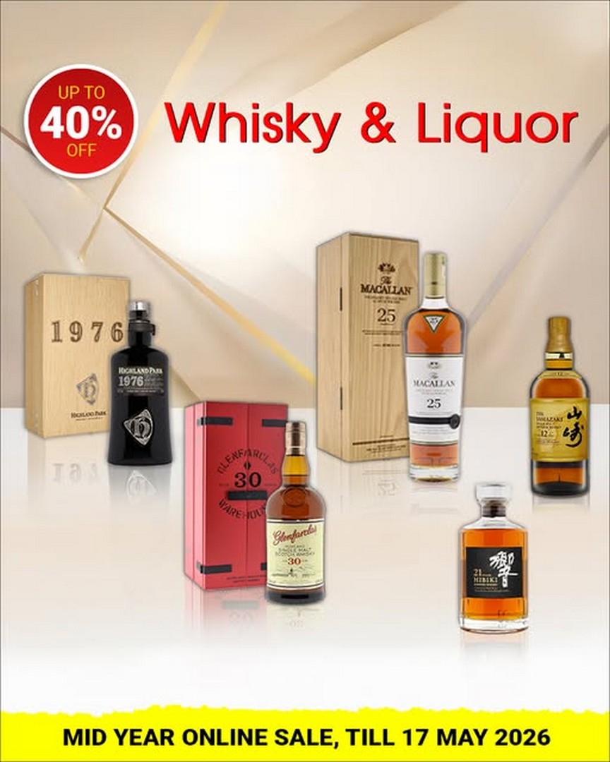 The-Oaks-Cellars-Mid-Year-Whisky-Liquor-Promotion 11-17 May 2026: The Oaks Cellars Mid-Year Whisky & Liquor Promotion – Up to 40% Off Premium Whisky and Spirits Sale in Singapore