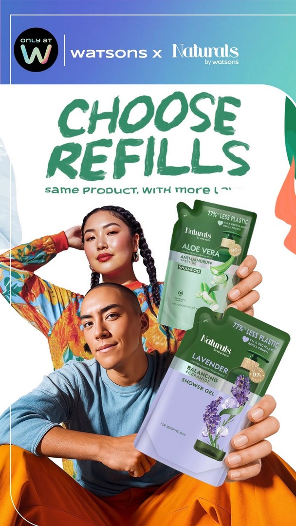 Watsons-Naturals-Refill-Packs-Buy-1-Get-1-Free-Promotion 4 May-24 June 2026: Watsons Naturals Refill Packs Buy 1 Get 1 Free Promotion: Sustainable Personal Care Savings in Singapore