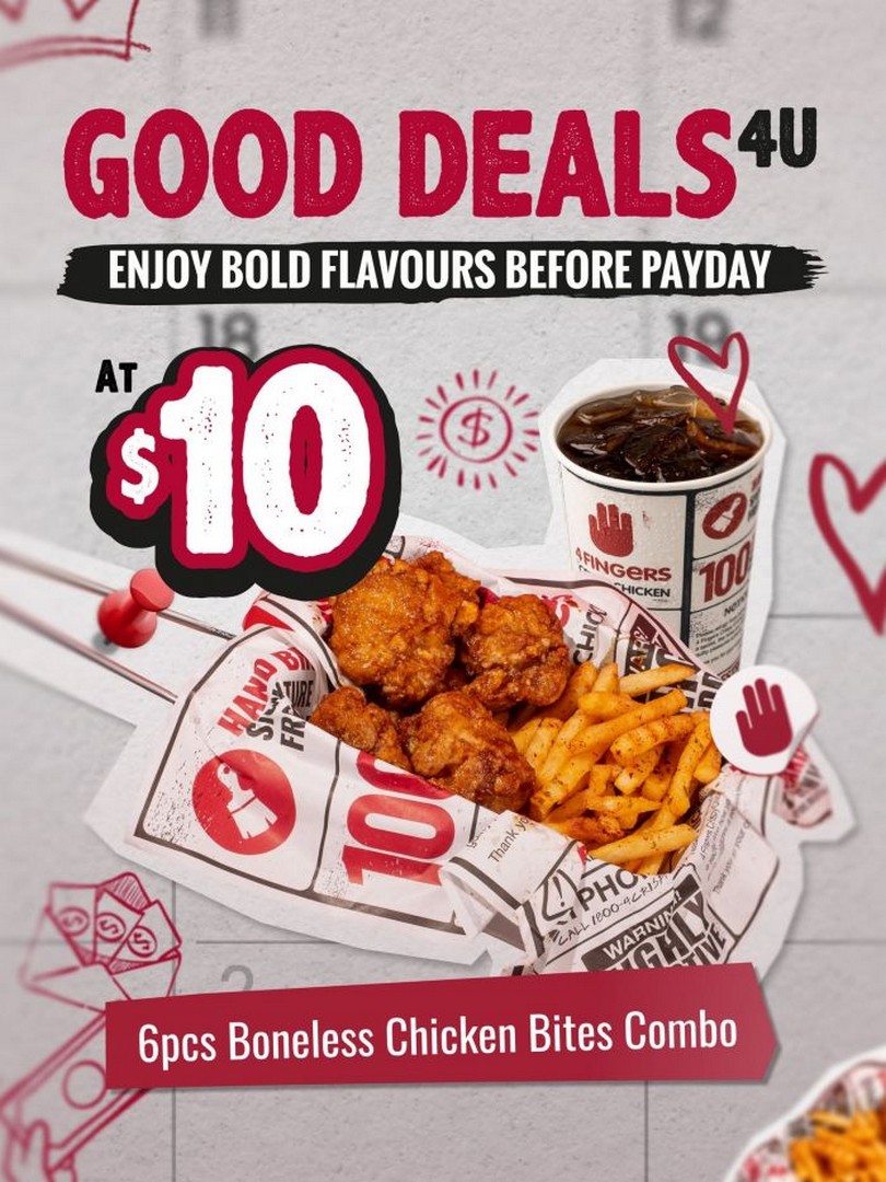 4Fingers-Good-Deals-4U-10-Pre-Payday-Combo-Promotion-in-Singapore-3 15–18 June 2026: 4Fingers Good Deals 4U, $10 Pre-Payday Combo Promotion in Singapore