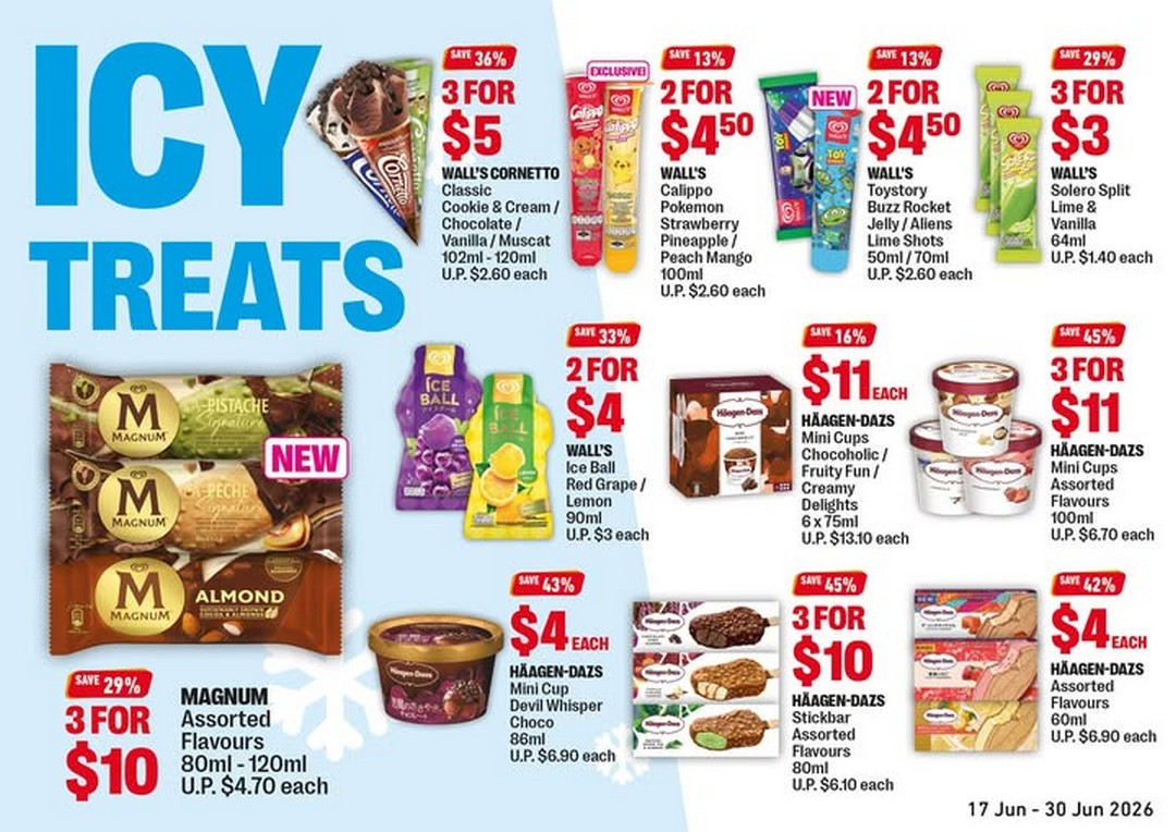 7-Eleven-Singapore-Cool-Down-With-Icy-Treats-Promotion 17 June 2026: 7-Eleven Singapore Cool Down With Icy Treats Promotion: Beat the Heat With Refreshing Ice Cream and Frozen Desserts Storewide Offer Until 30 June 2026