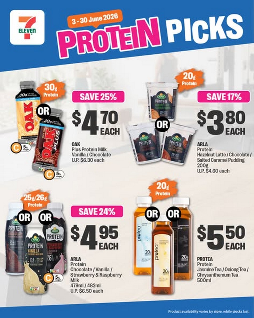 7-Eleven-Singapore-Protein-Picks-Promotion-3 22 June 2026 onwards: 7-Eleven Singapore Protein Picks Promotion – Discover Convenient High-Protein Snacks and Drinks for Every Part of Your Day