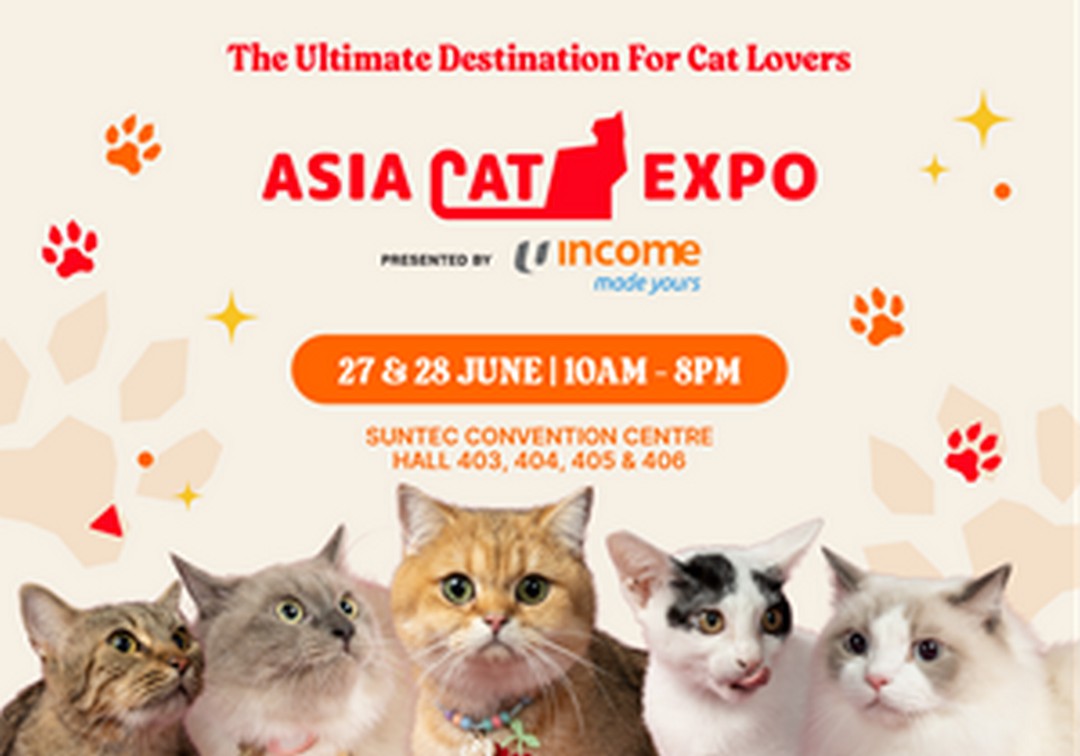 Asia-Cat-Expo-2026-Singapore-Promotion 5–28 June 2026: Asia Cat Expo 2026 Singapore Promotion – SAFRA Members Enjoy Discounted Tickets from Just $6 for Singapore’s Largest Cat Event