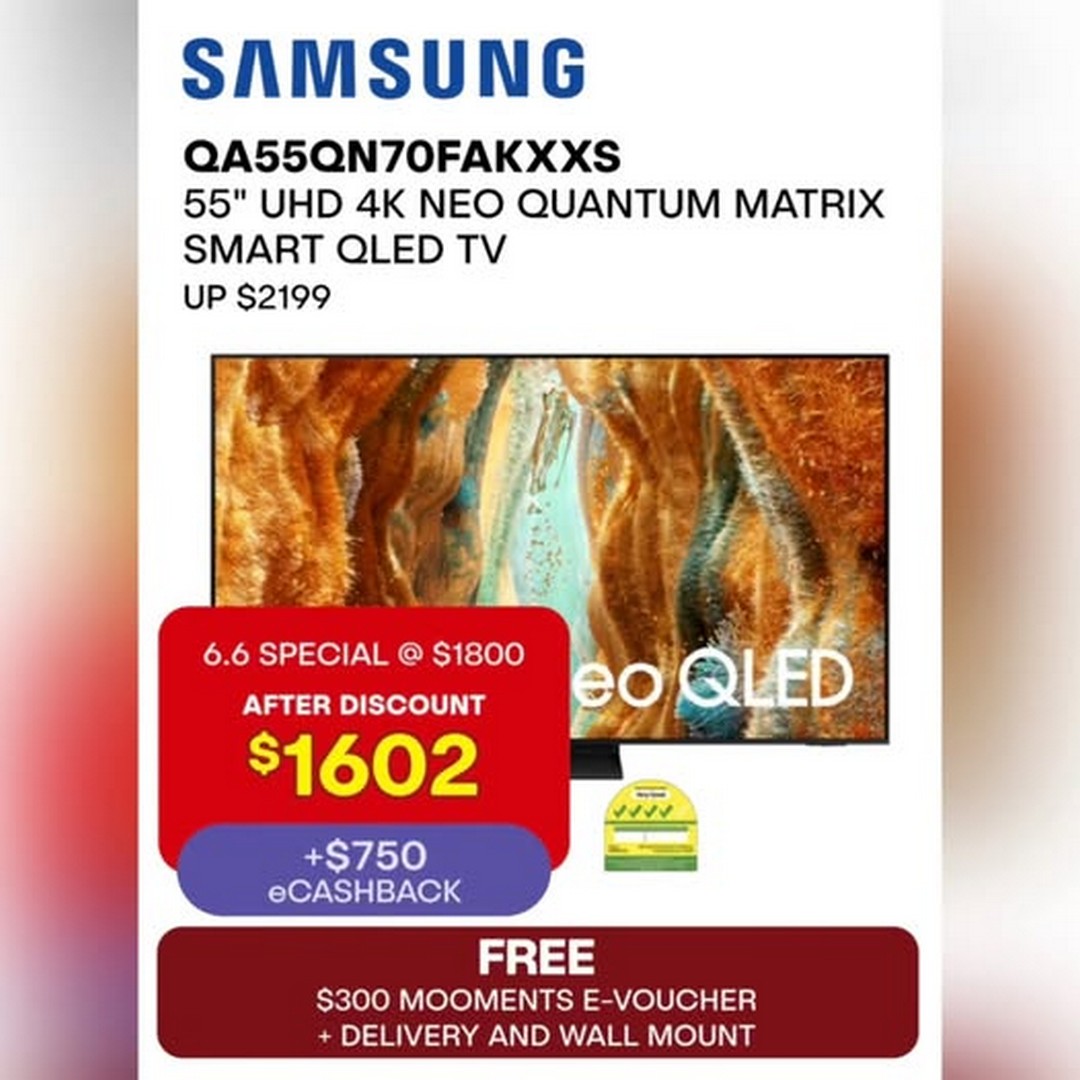 Audio-House-Singapore-Mid-Year-Mark-Down-Sale-2 5–14 June 2026: Audio House Singapore Mid Year Mark-Down Sale – 11% Off Samsung TVs & Selected Home Entertainment Deals at Ubi Road 4 & Online