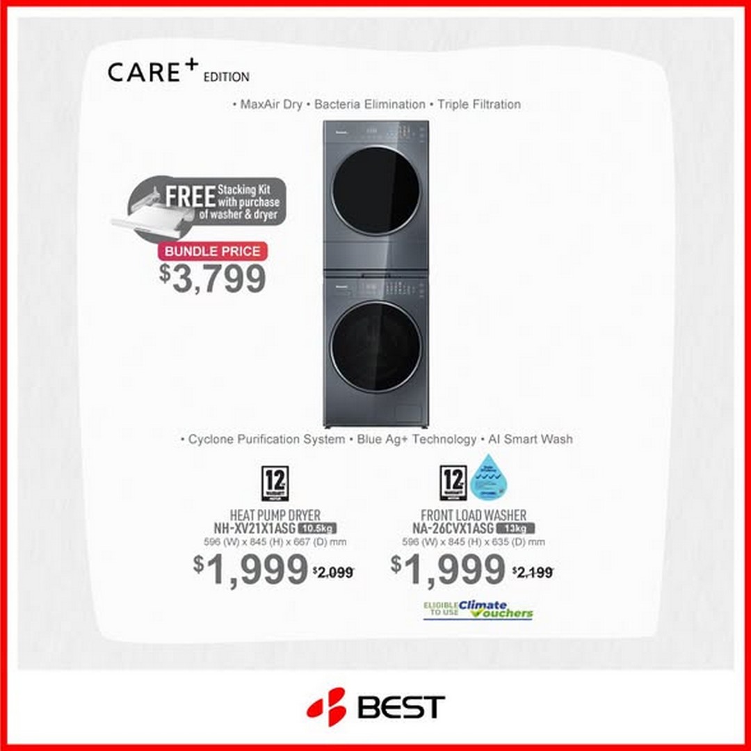 BEST-Denki-Singapore-Panasonic-Lucky-Draw-Promotion-2 Now till 12 July 2026: BEST Denki Singapore Panasonic Lucky Draw Promotion: Win 9D7N Shirakawago Winter Holiday for 2 Giveaway Campaign