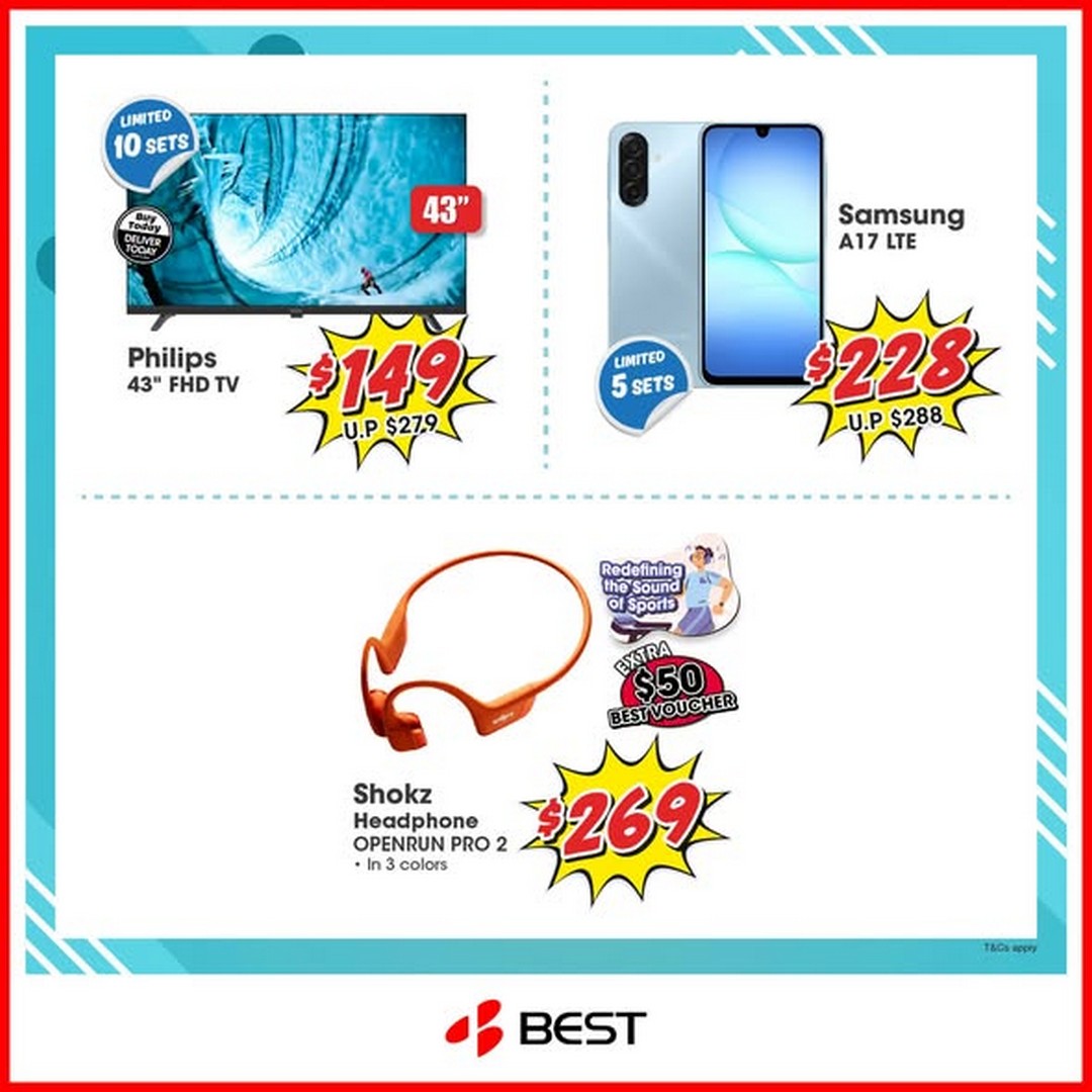 BEST-Denki-Singapore-SAFRA-Members-Exclusive-Promotion-4 15-21 June 2026: BEST Denki Singapore SAFRA Members Exclusive Promotion – Enjoy Special Savings on Electronics, Home Appliances and Gadgets