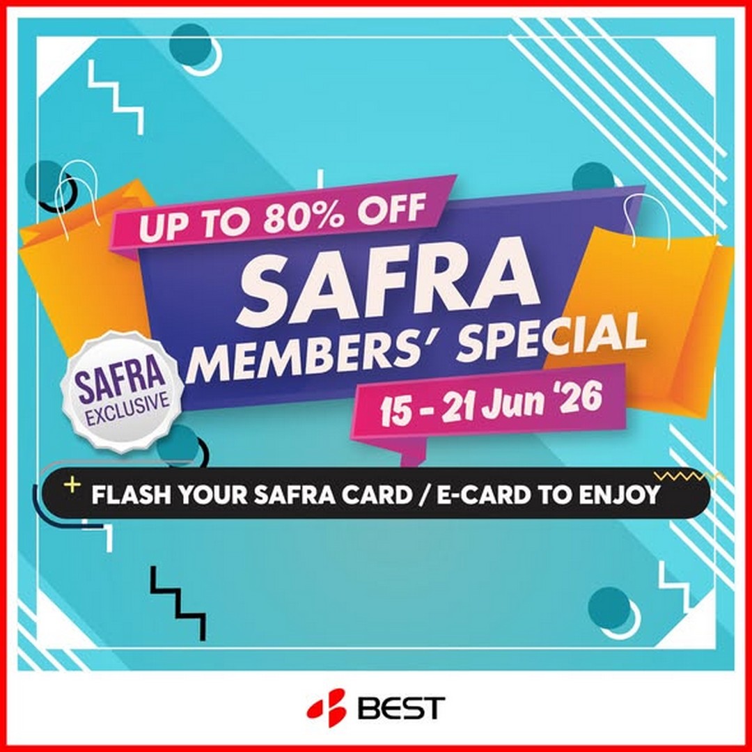 BEST-Denki-Singapore-SAFRA-Members-Exclusive-Promotion 15-21 June 2026: BEST Denki Singapore SAFRA Members Exclusive Promotion – Enjoy Special Savings on Electronics, Home Appliances and Gadgets