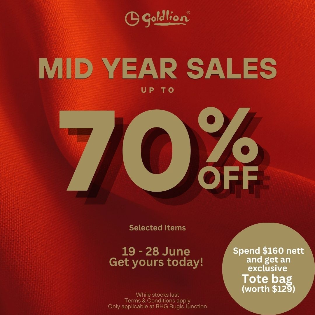 BHG-Bugis-Junction-Mid-Year-Sale-featuring-Goldlion 19–28 June 2026: BHG Bugis Junction Mid-Year Sale featuring Goldlion Up to 70% OFF Promotion and Free Gift with Spend Deal