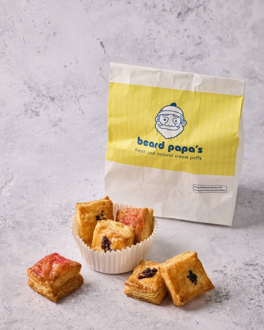 Beard-Papas-Singapore-Mini-Pie-Squares-Promotion 15 June 2026 Onwards: Beard Papa's Singapore Mini Pie Squares Promotion – Enjoy Freshly Baked Snack Bites from Just $2.80 for 3 Pieces Before 3PM