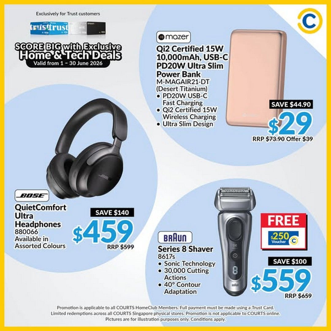 COURTS-Trust-Card-Promotion-–-Enjoy-Up-to-60-Off-Home-Appliances-2 Now till 30 June 2026: COURTS Trust Card Promotion – Enjoy Up to 60% Off Home Appliances and IT Gadgets for the Ultimate Football Viewing Experience