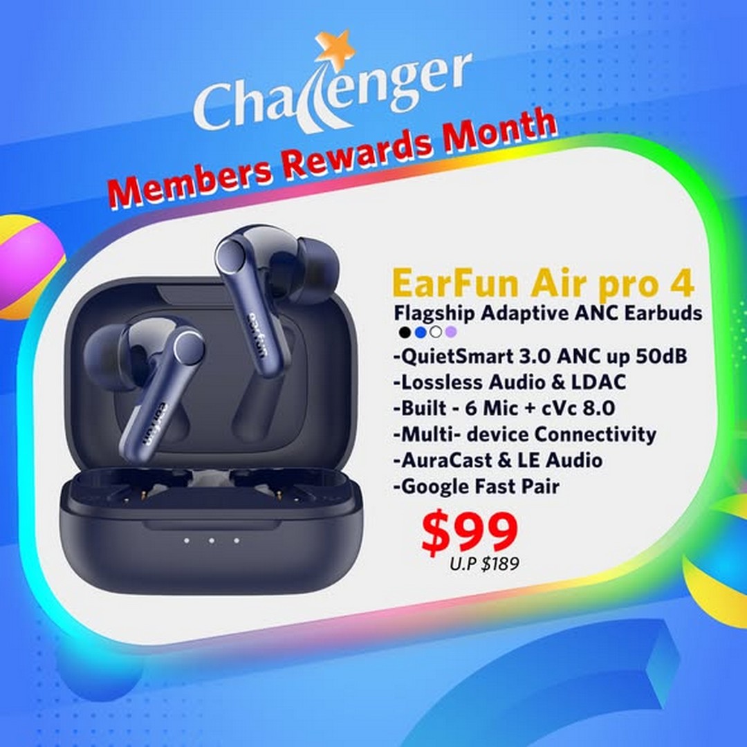 Challenger-Singapore-Member-Rewards-Month-Featuring-EarFun-Audio-Deals-1 1-30 June 2026: Challenger Singapore Member Rewards Month Featuring EarFun Audio Deals, Up to 59% Off Promotion