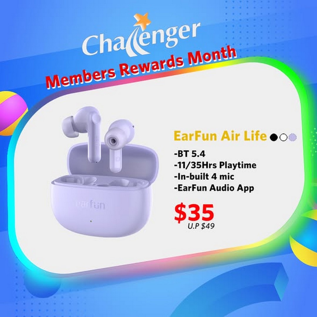 Challenger-Singapore-Member-Rewards-Month-Featuring-EarFun-Audio-Deals-2 1-30 June 2026: Challenger Singapore Member Rewards Month Featuring EarFun Audio Deals, Up to 59% Off Promotion