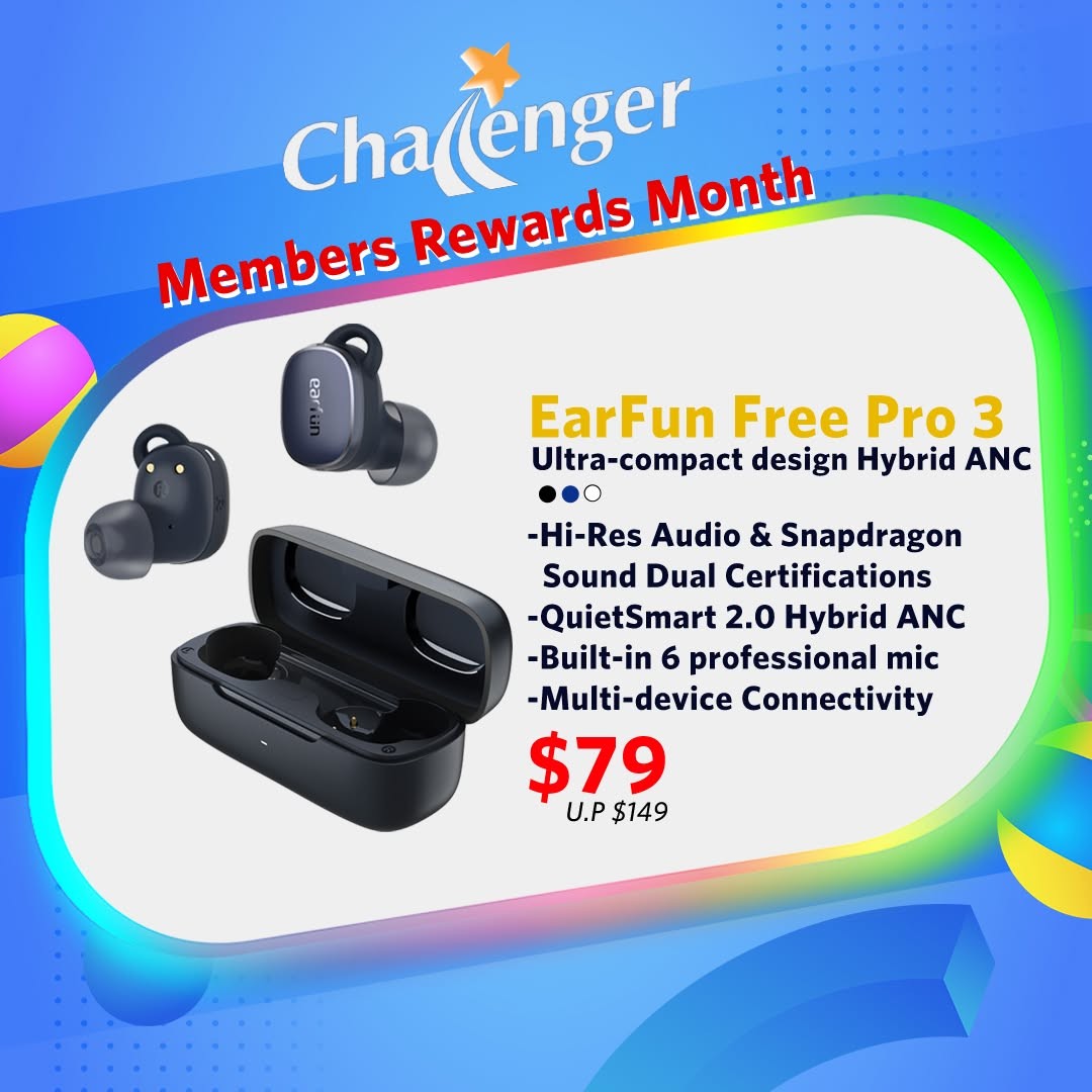Challenger-Singapore-Member-Rewards-Month-Featuring-EarFun-Audio-Deals-4 1-30 June 2026: Challenger Singapore Member Rewards Month Featuring EarFun Audio Deals, Up to 59% Off Promotion
