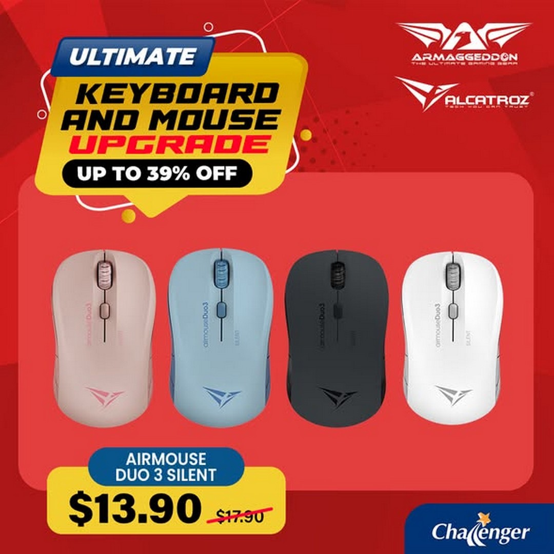 Challenger-Singapore-Members-Reward-Month-Promotion-1 1–30 June 2026: Challenger Singapore Members Reward Month Promotion – Enjoy Up to 40% Off Premium Keyboard and Mouse Deals Throughout June
