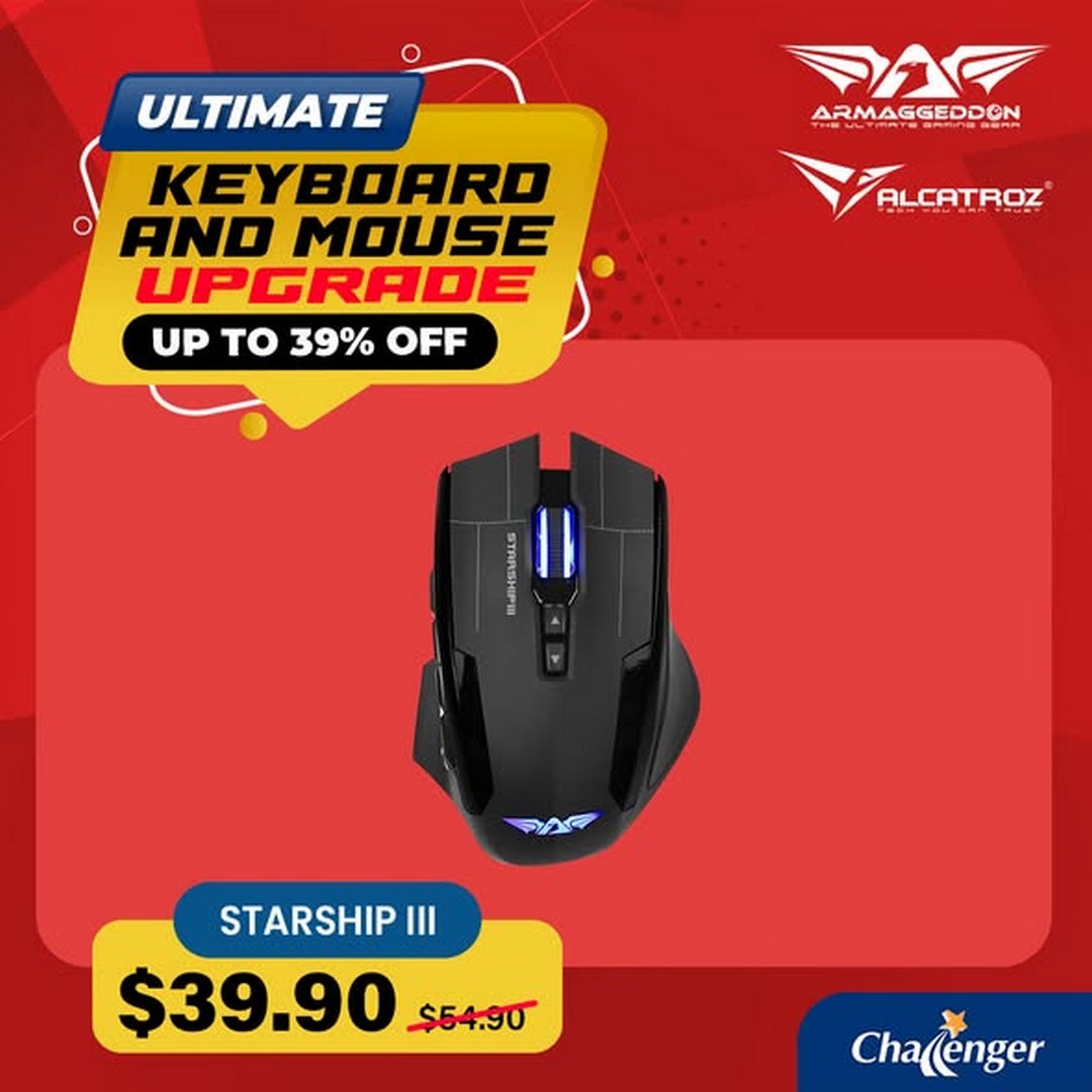 Challenger-Singapore-Members-Reward-Month-Promotion-3 1–30 June 2026: Challenger Singapore Members Reward Month Promotion – Enjoy Up to 40% Off Premium Keyboard and Mouse Deals Throughout June