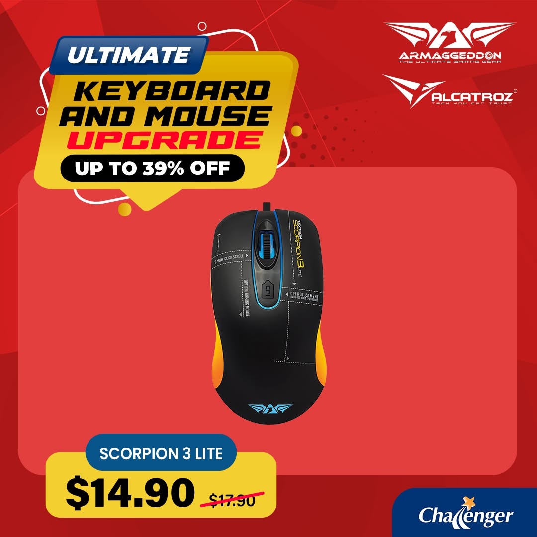 Challenger-Singapore-Members-Reward-Month-Promotion-4 1–30 June 2026: Challenger Singapore Members Reward Month Promotion – Enjoy Up to 40% Off Premium Keyboard and Mouse Deals Throughout June