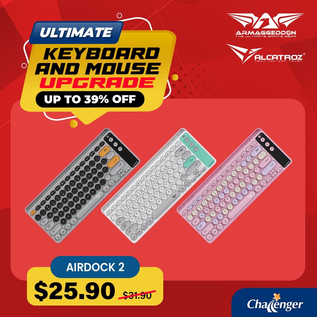 Challenger-Singapore-Members-Reward-Month-Promotion-5 1–30 June 2026: Challenger Singapore Members Reward Month Promotion – Enjoy Up to 40% Off Premium Keyboard and Mouse Deals Throughout June