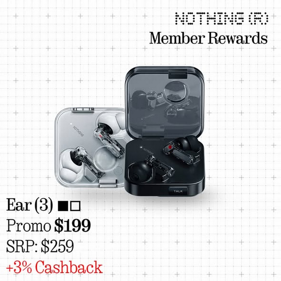 Challenger-Singapore-Nothing-Member-Rewards-Month-Sale-1 1–30 June 2026: Challenger Singapore Nothing Member Rewards Month Sale – Up to 41% Off Exclusive Audio Deals with Cashback Rewards