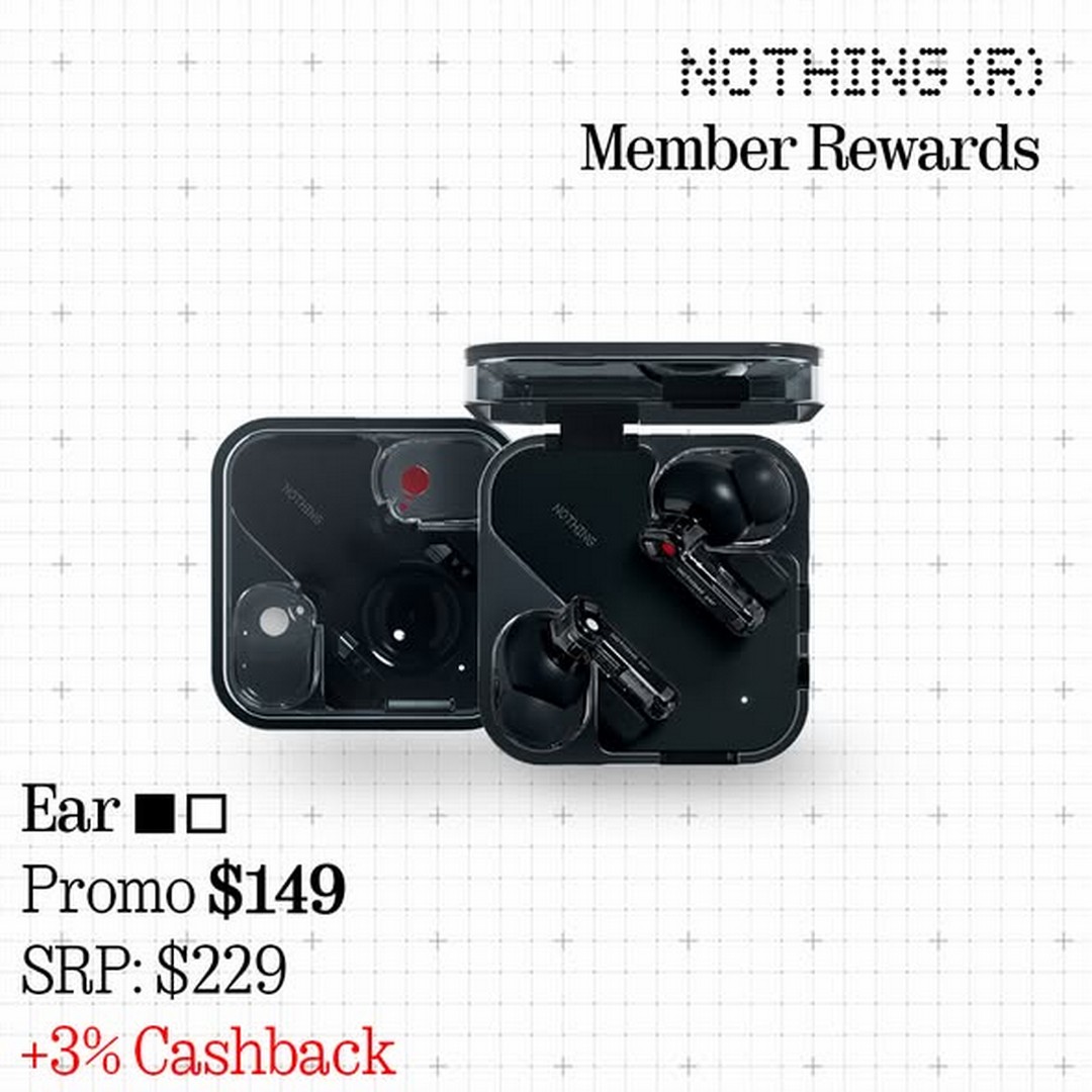 Challenger-Singapore-Nothing-Member-Rewards-Month-Sale-3 1–30 June 2026: Challenger Singapore Nothing Member Rewards Month Sale – Up to 41% Off Exclusive Audio Deals with Cashback Rewards