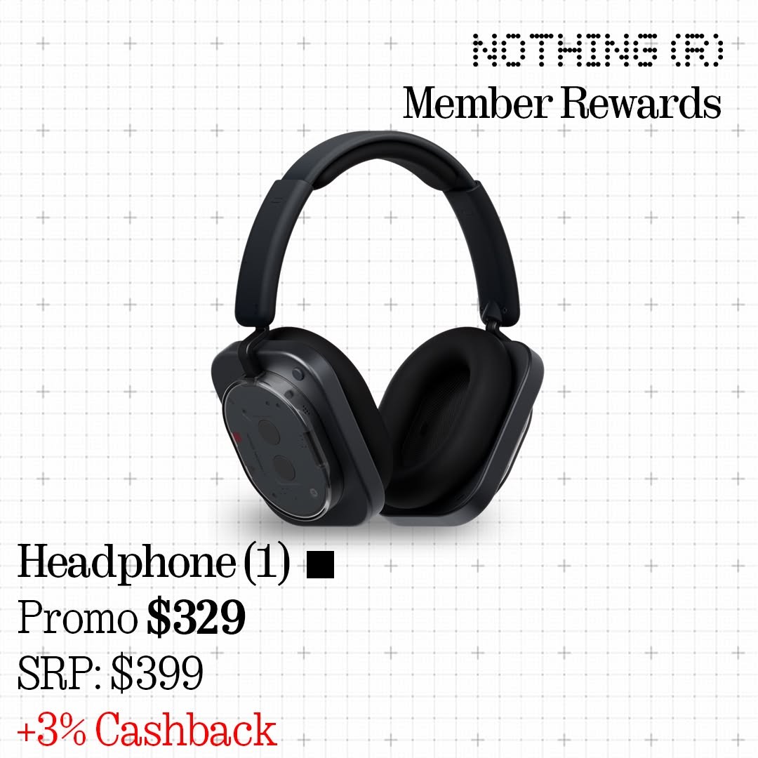 Challenger-Singapore-Nothing-Member-Rewards-Month-Sale-5 1–30 June 2026: Challenger Singapore Nothing Member Rewards Month Sale – Up to 41% Off Exclusive Audio Deals with Cashback Rewards