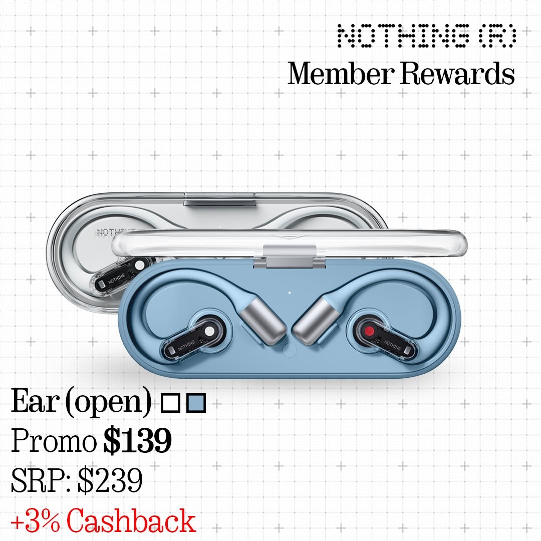 Challenger-Singapore-Nothing-Member-Rewards-Month-Sale-6 1–30 June 2026: Challenger Singapore Nothing Member Rewards Month Sale – Up to 41% Off Exclusive Audio Deals with Cashback Rewards