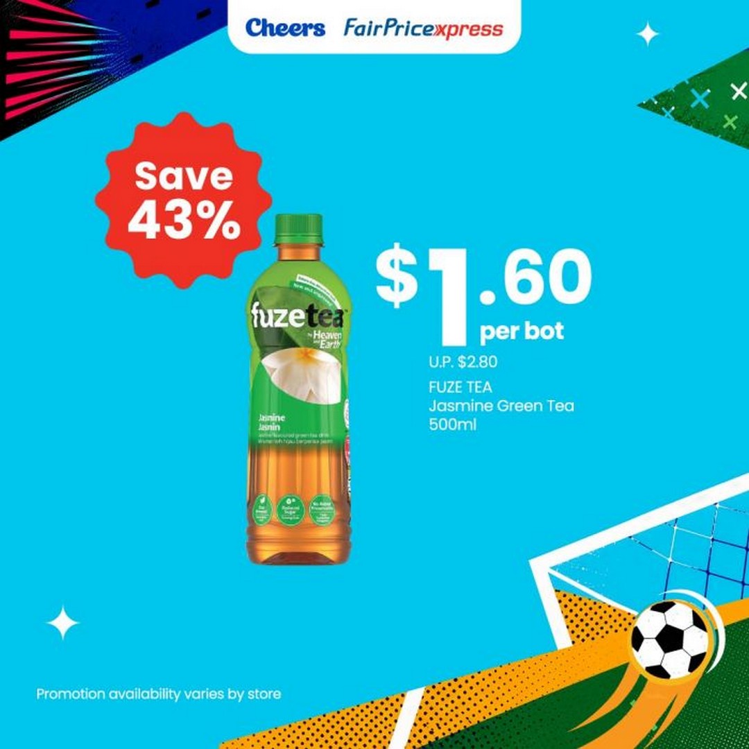 Cheers-FairPrice-Xpress-Football-Season-Promotion-2 4 June–22 July 2026: Cheers & FairPrice Xpress Football Season Promotion, Snack and Drink Deals for Match-Day Savings Across Singapore