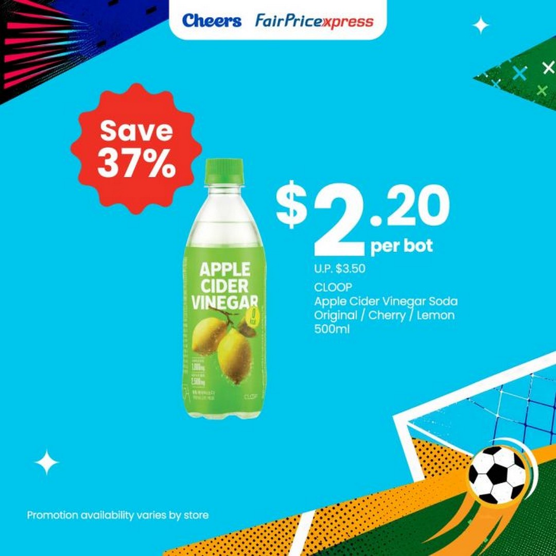 Cheers-FairPrice-Xpress-Football-Season-Promotion-4 4 June–22 July 2026: Cheers & FairPrice Xpress Football Season Promotion, Snack and Drink Deals for Match-Day Savings Across Singapore