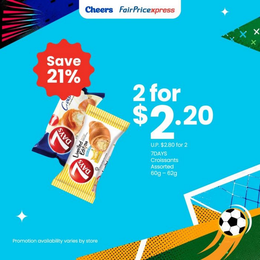 Cheers-FairPrice-Xpress-Football-Season-Promotion-7 4 June–22 July 2026: Cheers & FairPrice Xpress Football Season Promotion, Snack and Drink Deals for Match-Day Savings Across Singapore