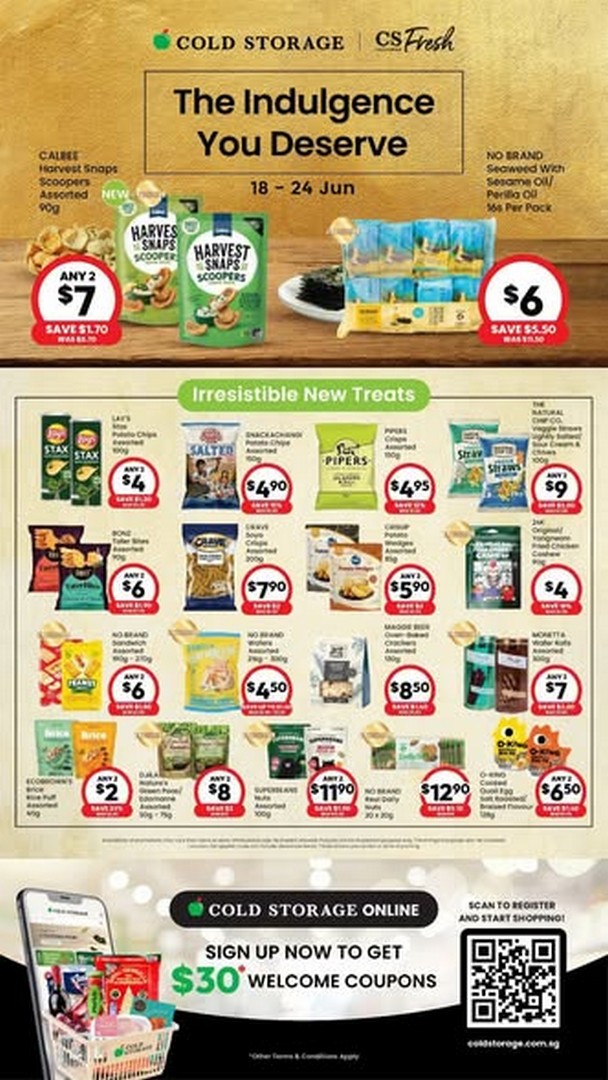 Cold-Storage-Singapore-Chocolate-Indulgence-Sale Now till 24 June 2026: Cold Storage Singapore Chocolate Indulgence Sale Promotion, Sweet Deals Across Stores in Singapore