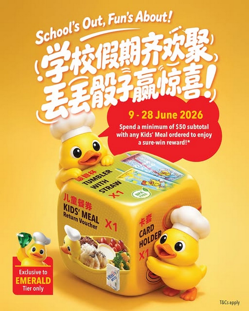Dian-Xiao-Er-Hillion-Mall-Sure-Win-Dice-Game-Family-Promotion 9–28 June 2026: Dian Xiao Er Hillion Mall Sure-Win Dice Game Family Promotion, Kids Eat & Win Rewards Event in Singapore
