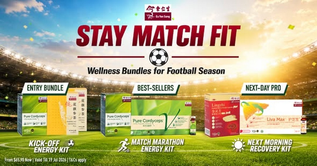 Eu-Yan-Sang-Singapore-Promotion-Football-Season-Wellness-Bundles 13 June 2026 Onward: Eu Yan Sang Singapore, Promotion: Football Season Wellness Bundles Up to 44% Off for FIFA World Cup 2026 Match Support Deals