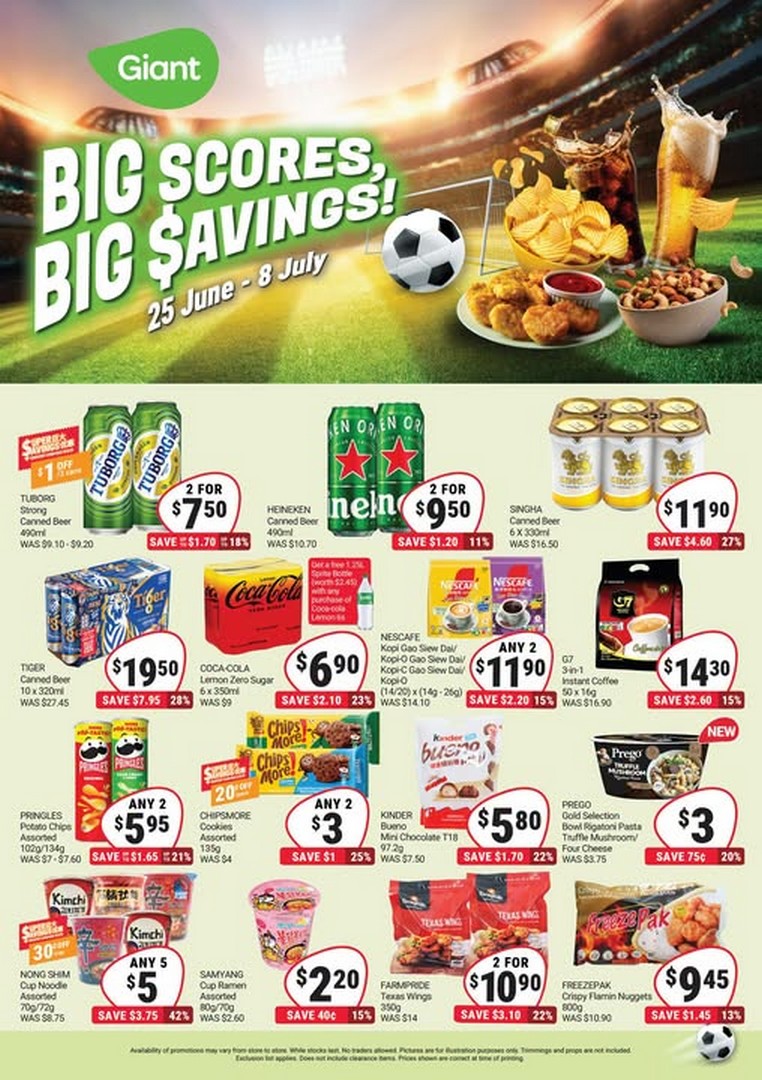Giant-Singapore-FIFA-Game-Day-Savings-Promotion 25 June – 8 July 2026: Giant Singapore FIFA Game-Day Savings Promotion – Big Scores, Big Savings on Snacks, Drinks and Match Essentials