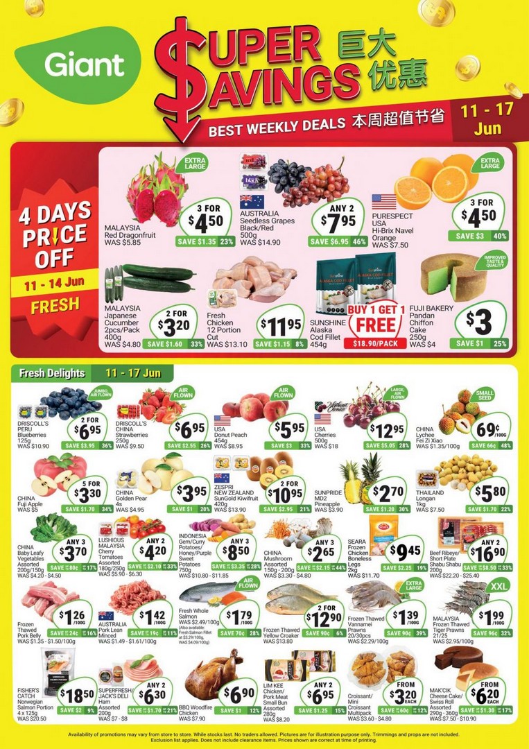 Giant-Singapore-Super-Savings-Sale-Promotion 11-17 June 2026: Giant Singapore Super Savings Sale Promotion – Enjoy Up to 53% OFF Groceries, Fresh Produce, Household Essentials and More