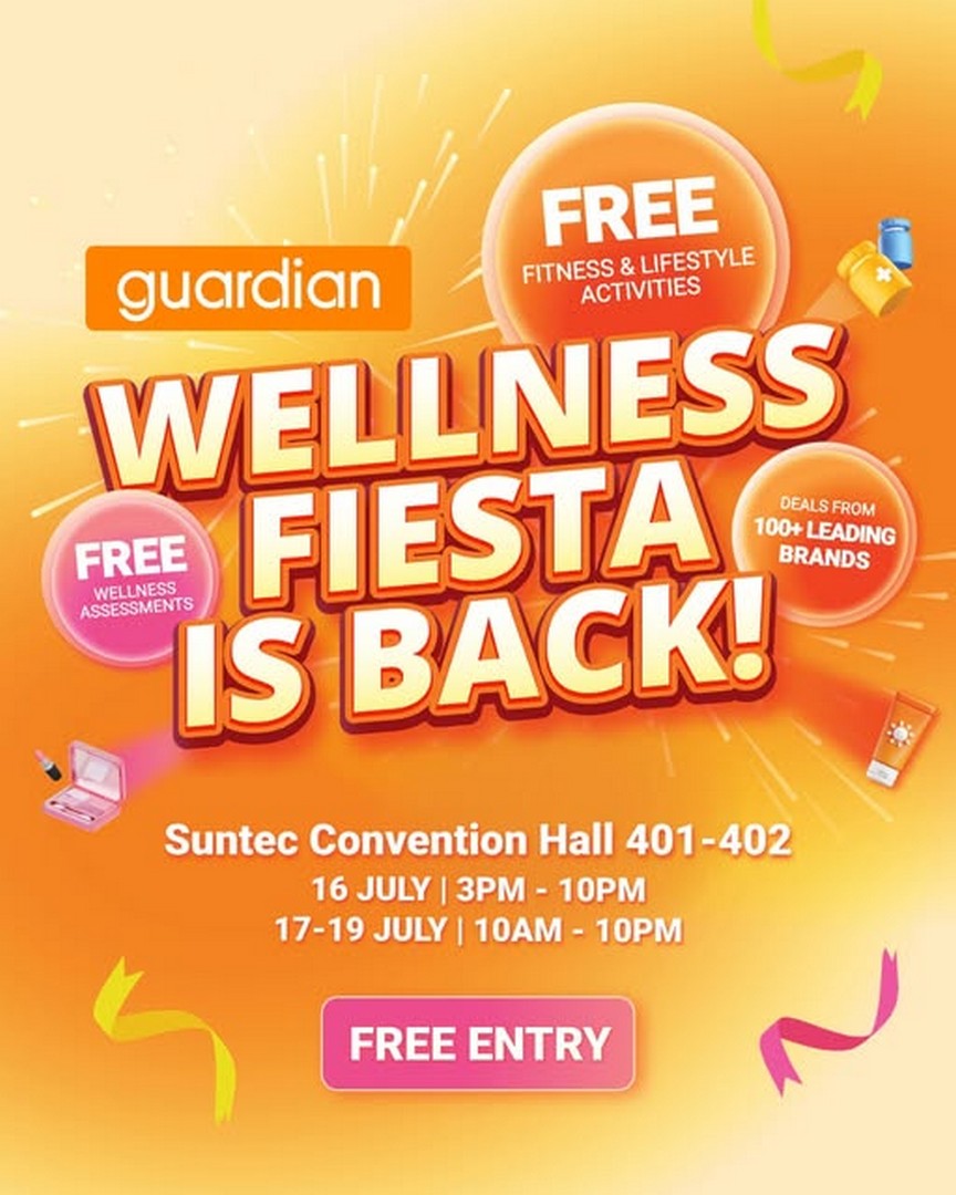 Guardian-Singapore-Wellness-Fiesta-2026-Large-Scale-Wellness-Beauty-Sale 16–19 July 2026: Guardian Singapore Wellness Fiesta 2026, Large-Scale Wellness & Beauty Sale Event in Singapore