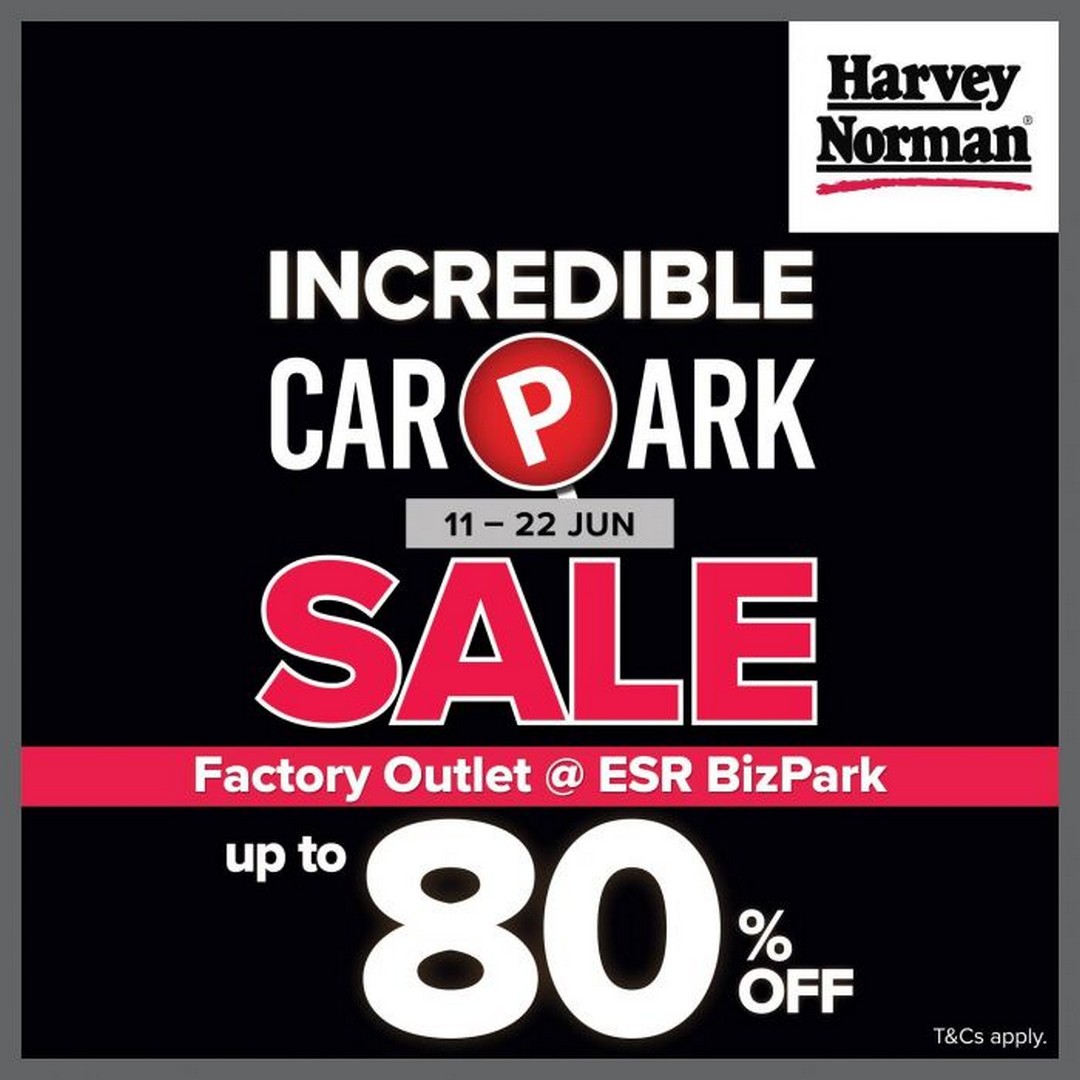 Harvey-Norman-Carpark-Sale-Massive-Electronics-Furniture-Clearance 11–22 June 2026: Harvey Norman Carpark Sale, Massive Electronics & Furniture Clearance Promotion in Singapore