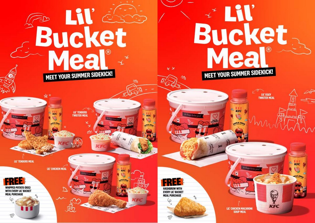 KFC-Singapore-Lil-Bucket-Meals-Summer-Break-Promotion 29 May–28 June 2026: KFC Singapore Lil’ Bucket Meals Summer Break Promotion with Free Sides and Family Meal Value Deals