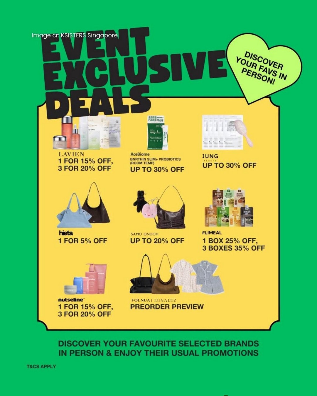KSISTERS-–-K-Beauty-Warehouse-Sale-Promotion-6 27–28 June 2026: KSISTERS – K-Beauty Warehouse Sale Promotion in Singapore with Up to 70% Off, Free Gifts and Lucky Draw Rewards