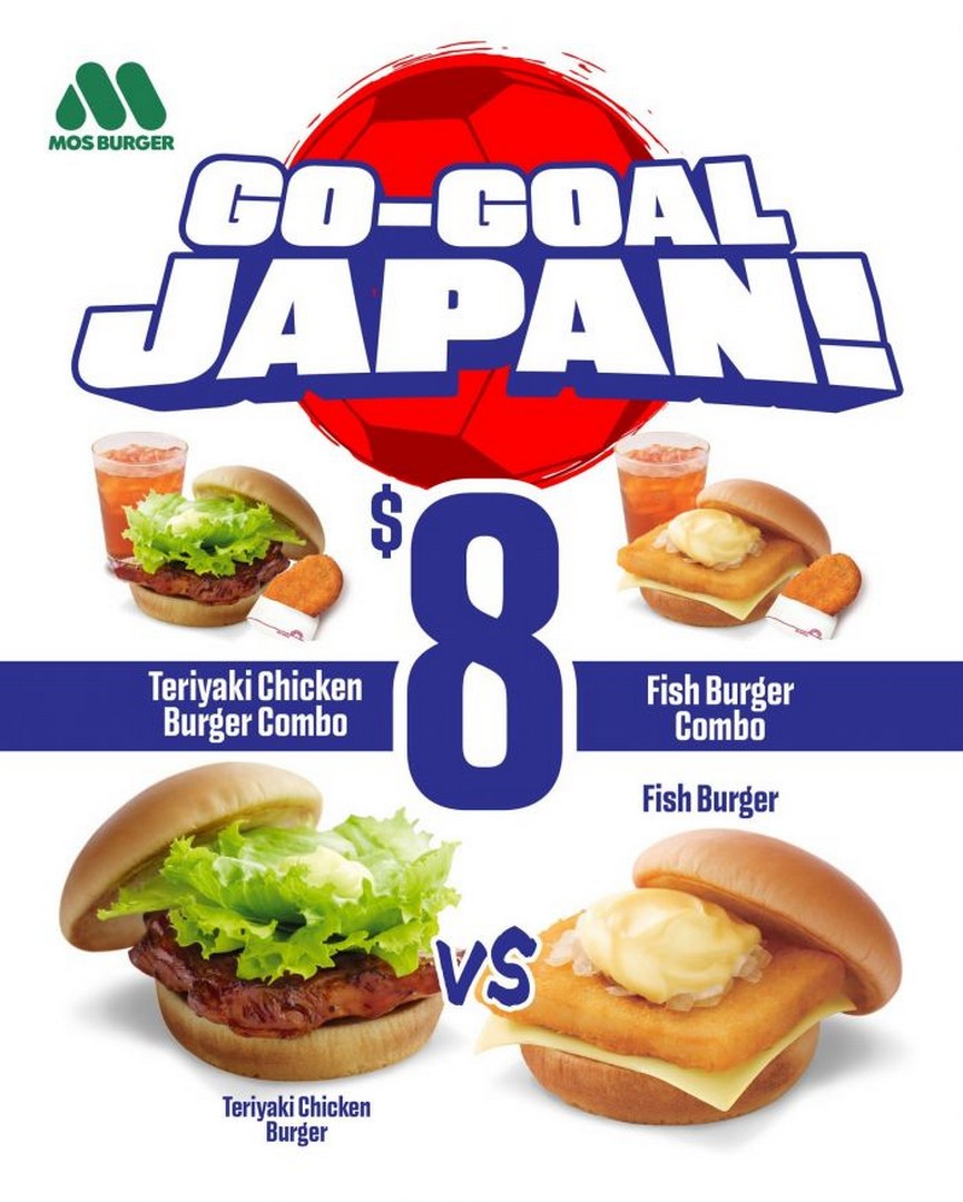 MOS-Burger-Singapore-Go-Goal-Japan-8-Set-Meal-Promotion 17 June 2026 onwards: MOS Burger Singapore Go Goal Japan $8 Set Meal Promotion – Enjoy a Winning Meal Deal During the Football Season
