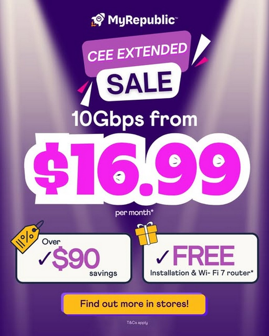 MyRepublic-Singapore-Broadband-Extension-Promotion 9–15 June 2026: MyRepublic Singapore, Broadband Extension Promotion, 10Gbps Fibre Deal with Free Wi-Fi 7 Router Offer