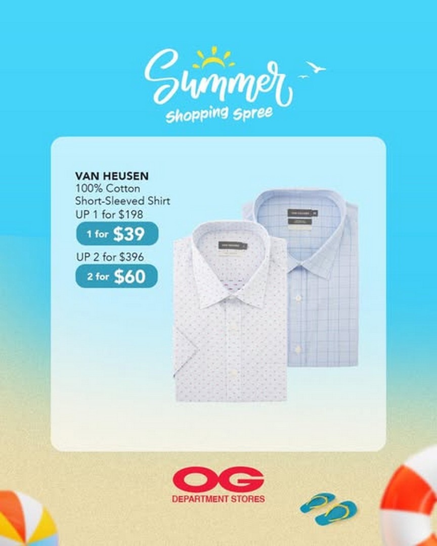 OG-Singapore-Summer-Shopping-Spree-Storewide-20-Off-1 Now till 17 June 2026: OG Singapore Summer Shopping Spree Storewide 20% Off Promotion with Bundle Deals at OG Albert and OG People’s Park
