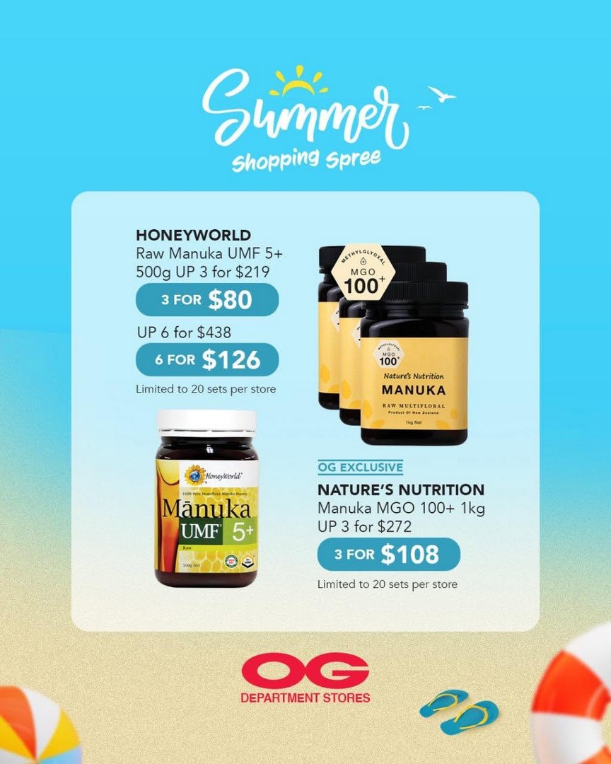 OG-Singapore-Summer-Shopping-Spree-Storewide-20-Off-4 Now till 17 June 2026: OG Singapore Summer Shopping Spree Storewide 20% Off Promotion with Bundle Deals at OG Albert and OG People’s Park