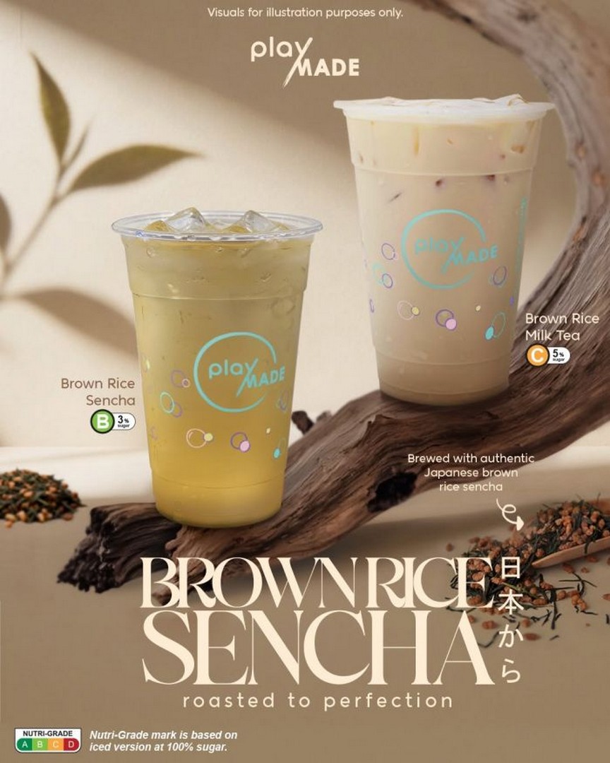 PlayMade-Brown-Rice-Sencha-Series-Launch 17 June 2026 onwards: PlayMade Brown Rice Sencha Series Launch: New Beverage Promotion in Singapore – Authentic Japanese Tea Experience with New Roasted Rice Drinks